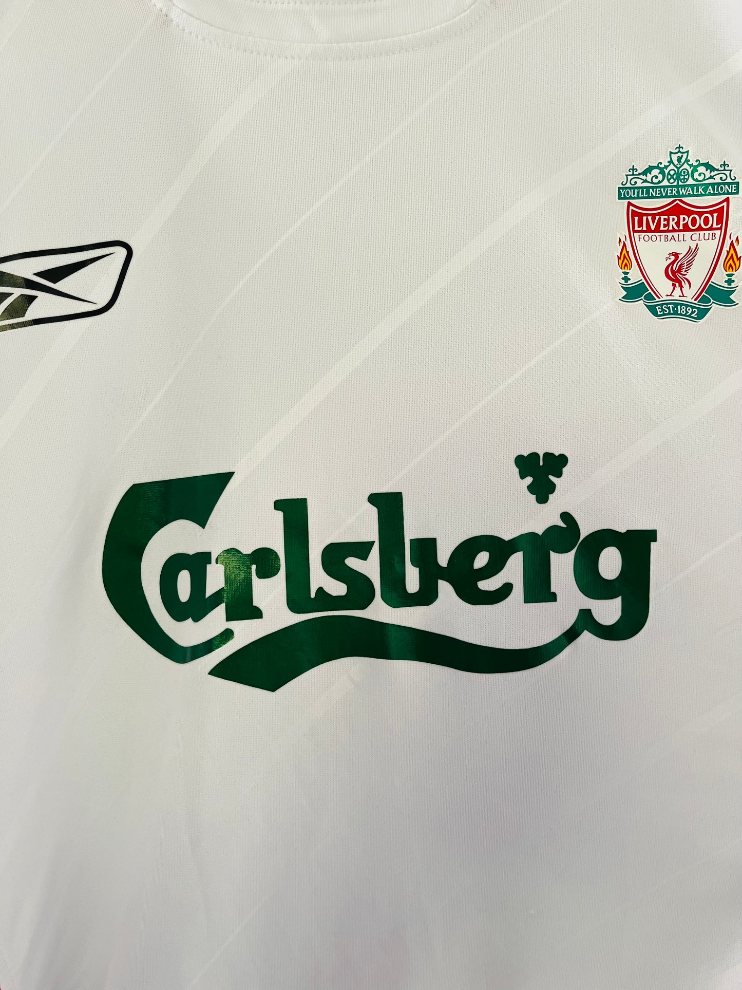 Liverpool away football shirt 2005/06 Alonso XL