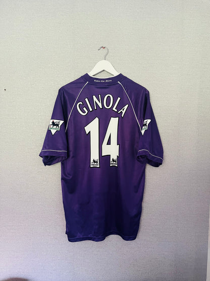 Tottenham Hotspur away football shirt 1998/99 Ginola Medium