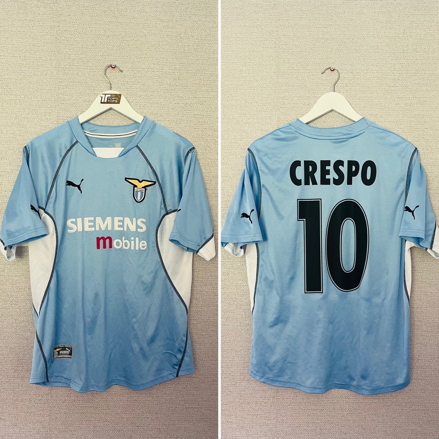 Lazio home football shirt
2001/02 Crespo Medium