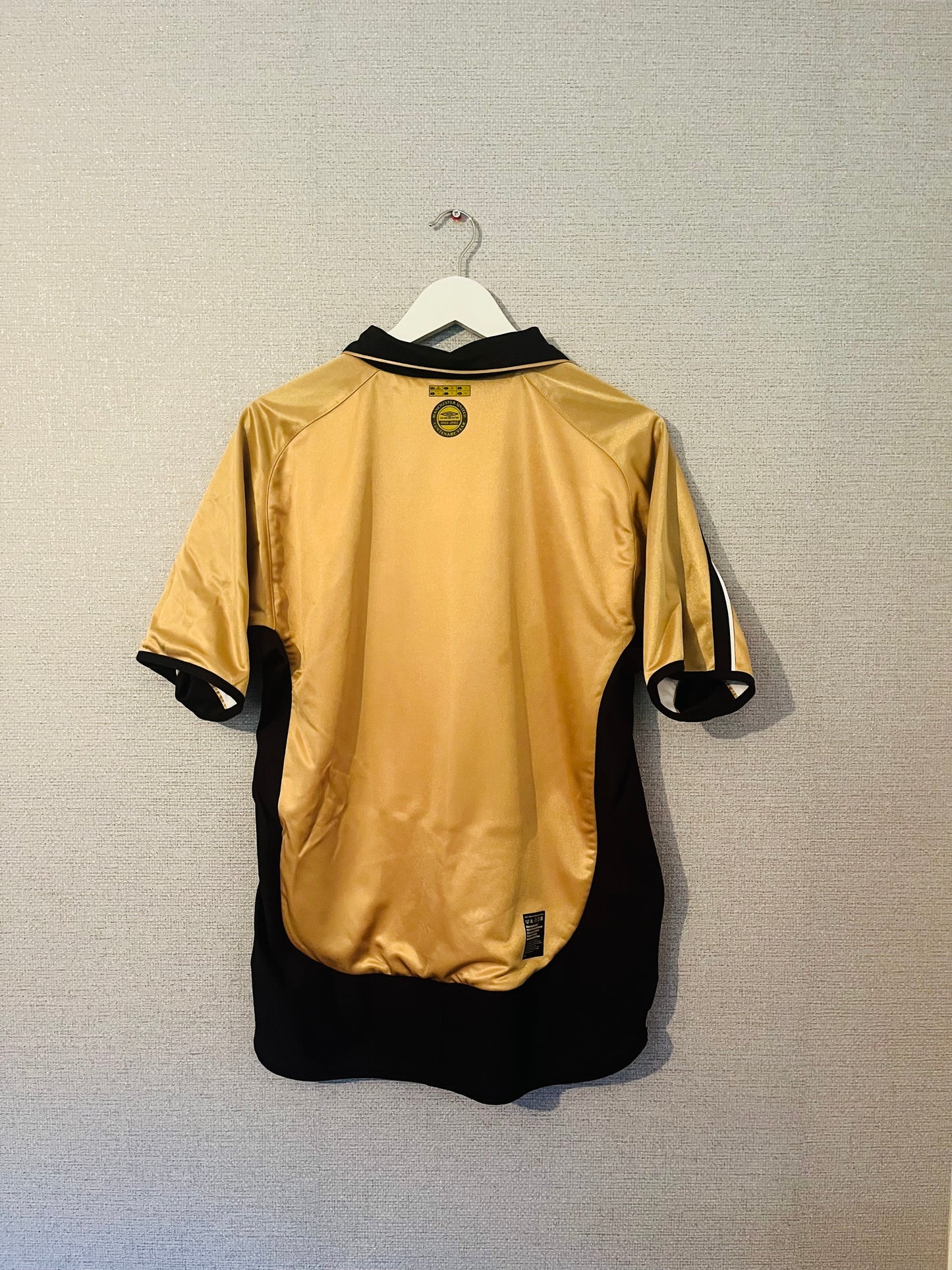 Manchester United away reversible football shirt 2001/02 Solskjaer Medium