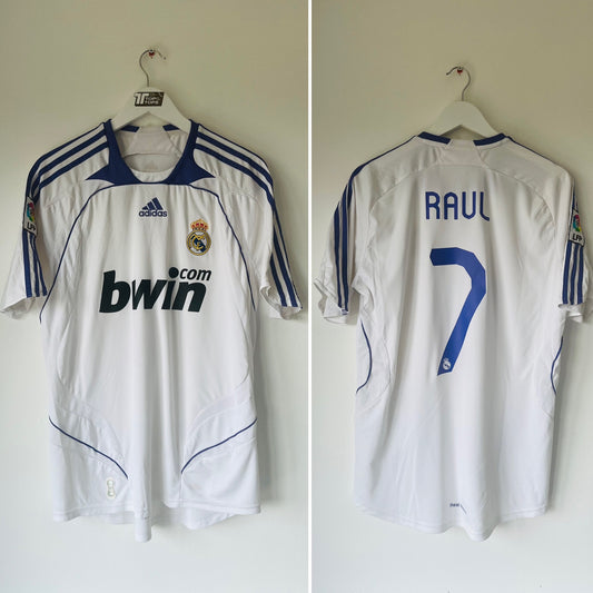 Real Madrid home football shirt 2007/08 Raul Large