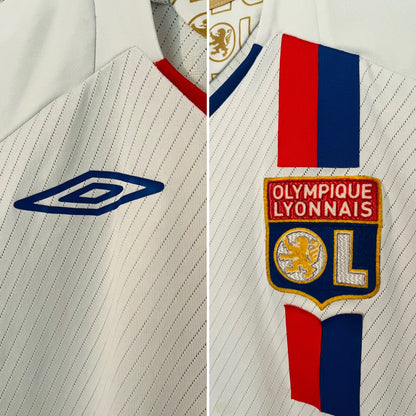 Olympique Lyonnaise Lyon home football shirt 2008/09 Juninho Medium