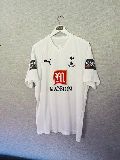 Tottenham Hotspur home football shirt 2007/08 Keane XL