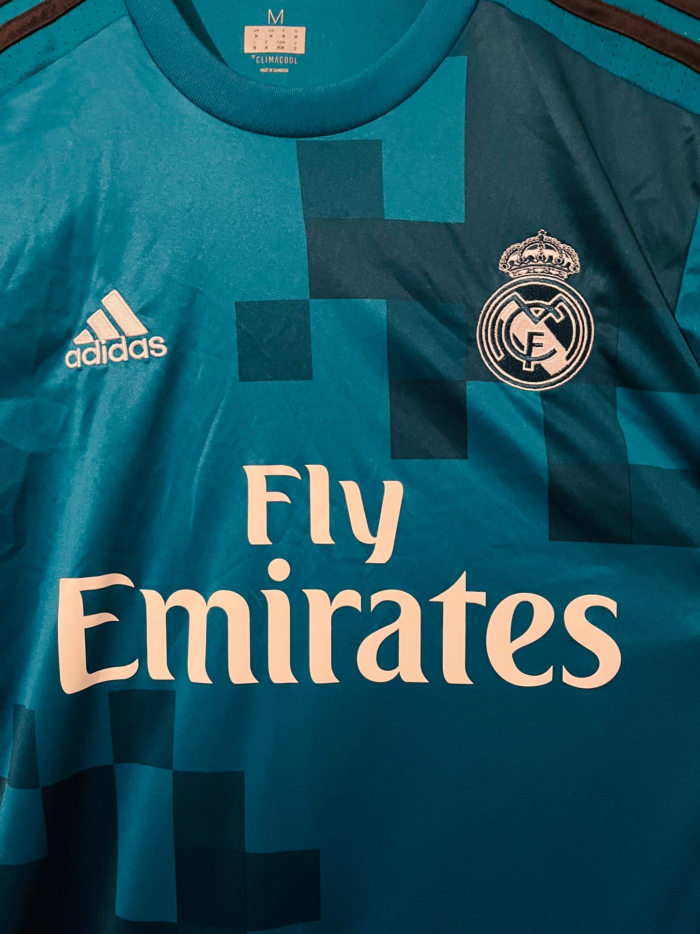 Real Madrid third football shirt 2017/18 CR7 Medium