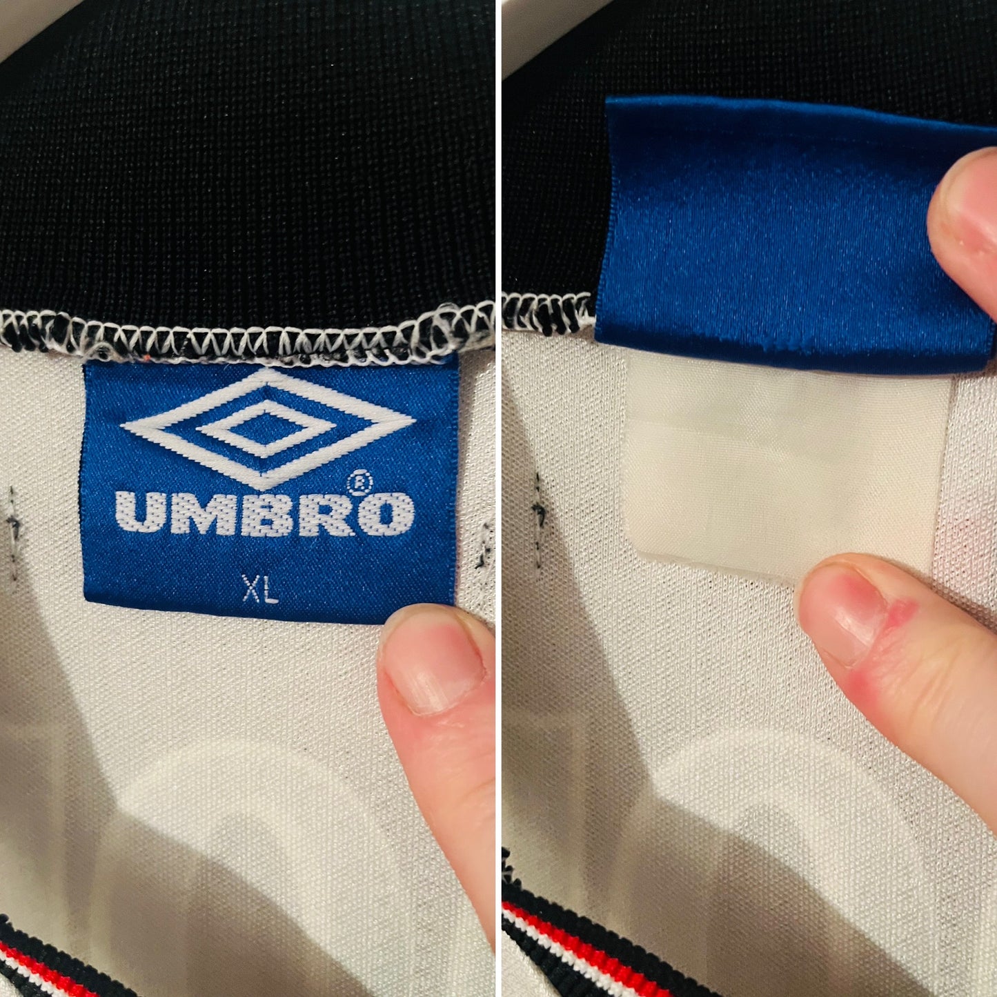 Nottingham Forest away football shirt 1997/99 Van Hooijdonk XL