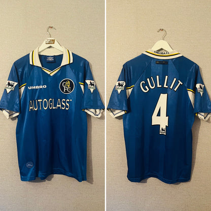 Chelsea home football shirt 1997/99 Gullit Large