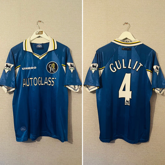 Chelsea home football shirt 1997/99 Gullit Large