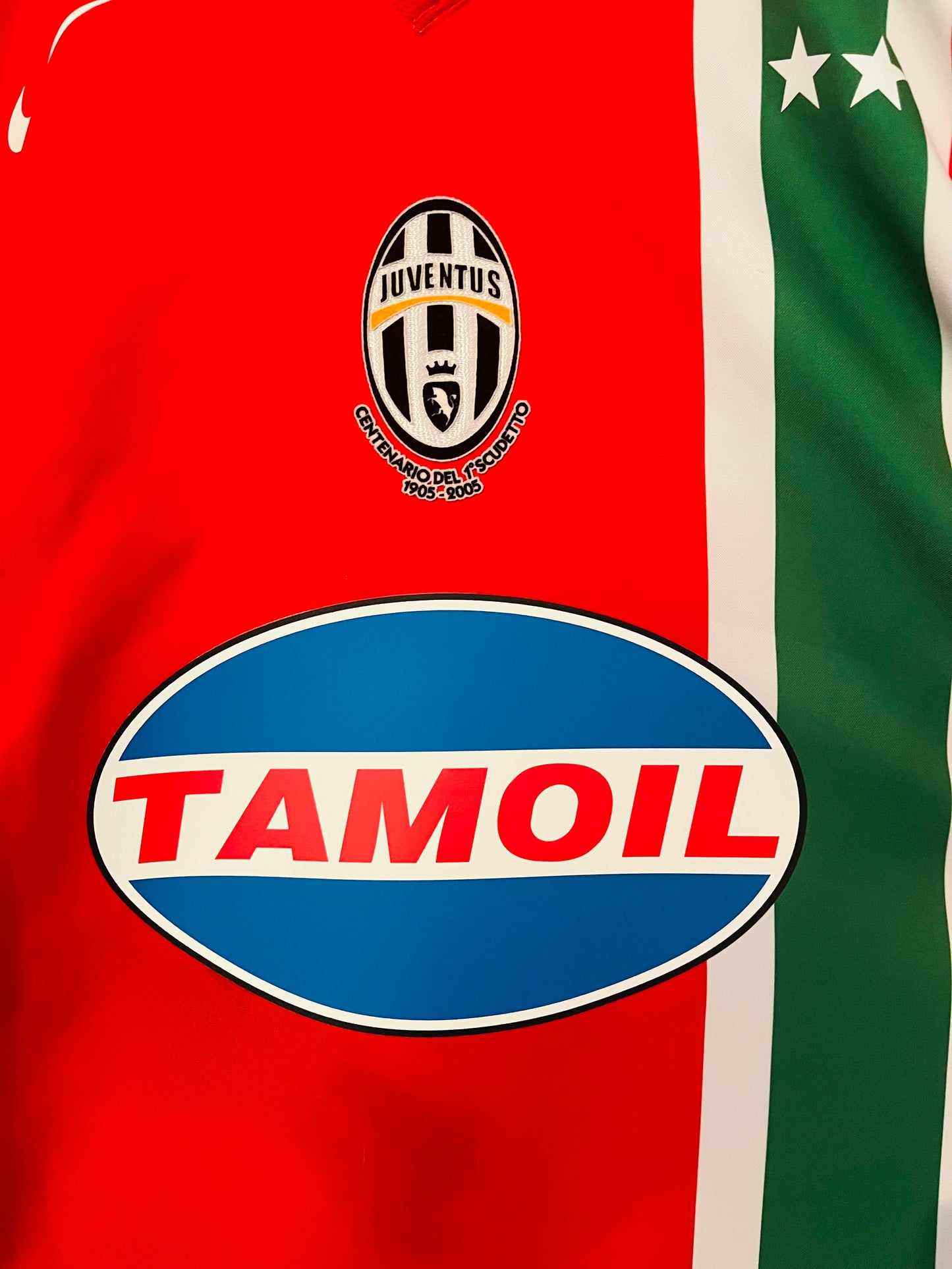 Juventus third football shirt 2005/07 Trezeguet Medium