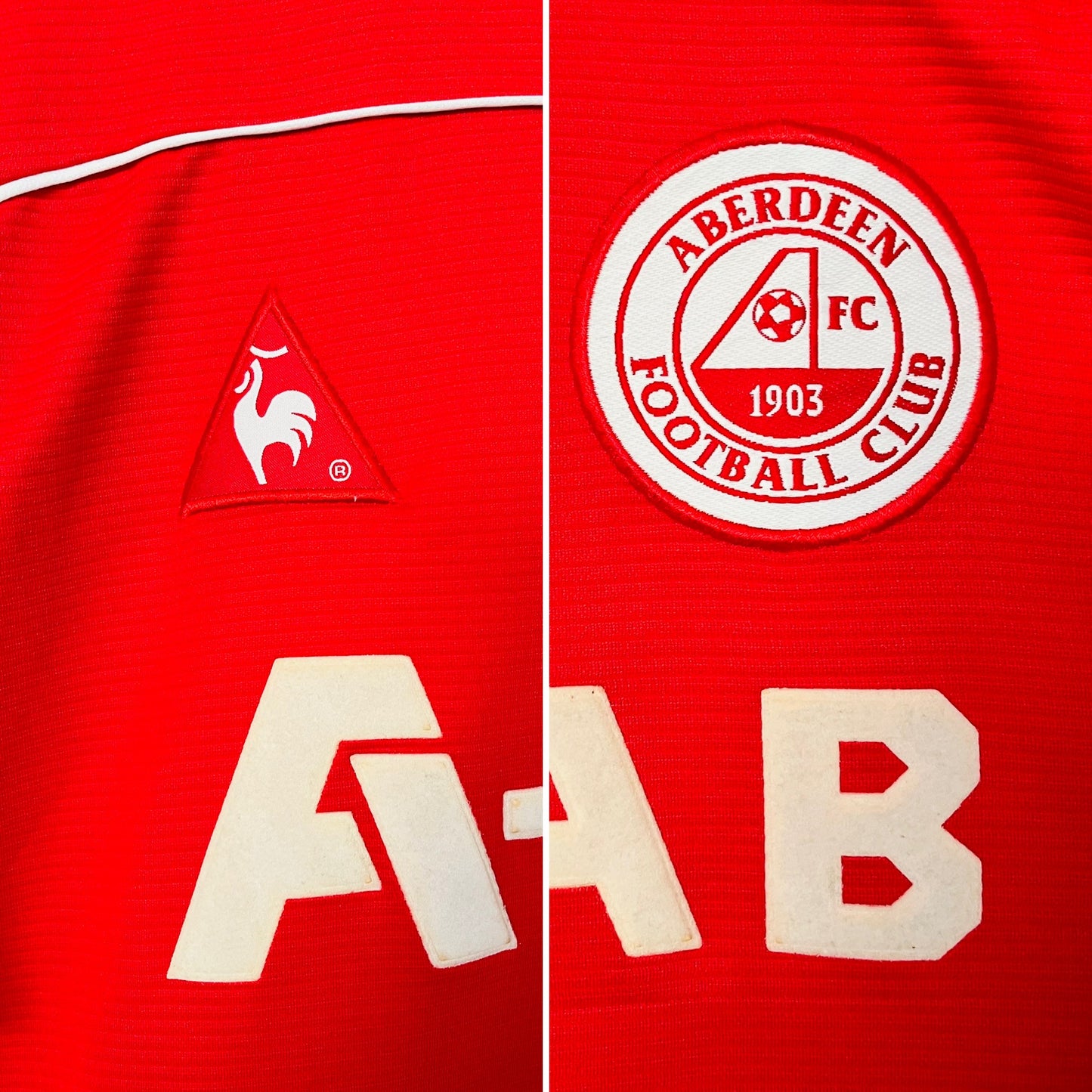 Aberdeen home football shirt 2002/04 XL