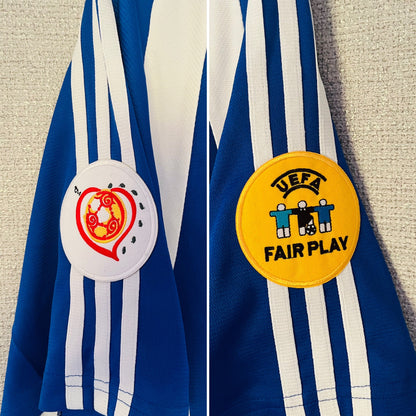 Greece home football shirt
Euro 2004 Charisteas Large