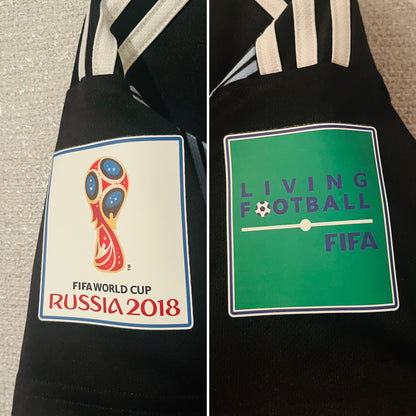 Argentina away football shirt     W/C 2018 Messi Medium