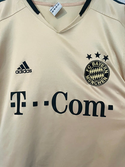 Bayern Munich away football shirt 2004/05 Makaay Large