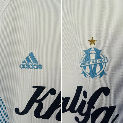 Marseille home football shirt 2002/03 medium