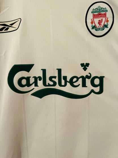 Liverpool away football shirt
2003/05 Hyypia Medium