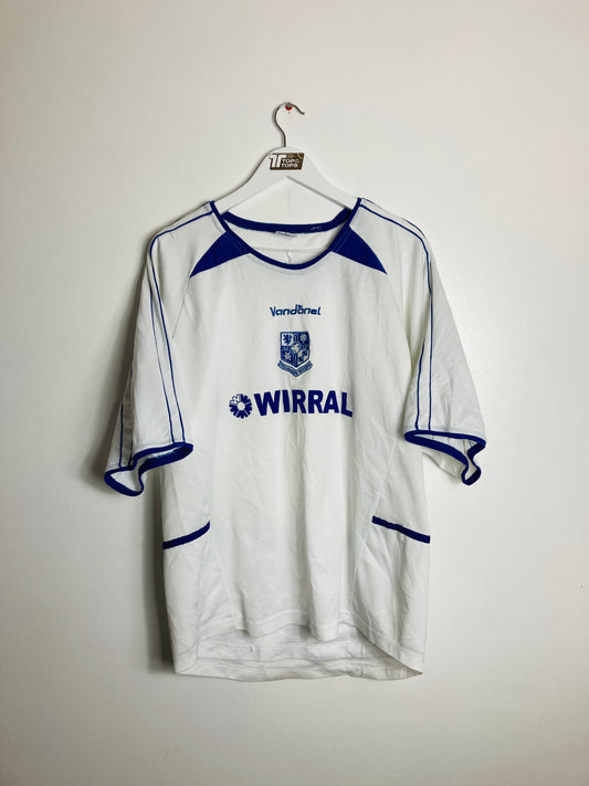 Tranmere Rovers home football shirt 2004/05 Large