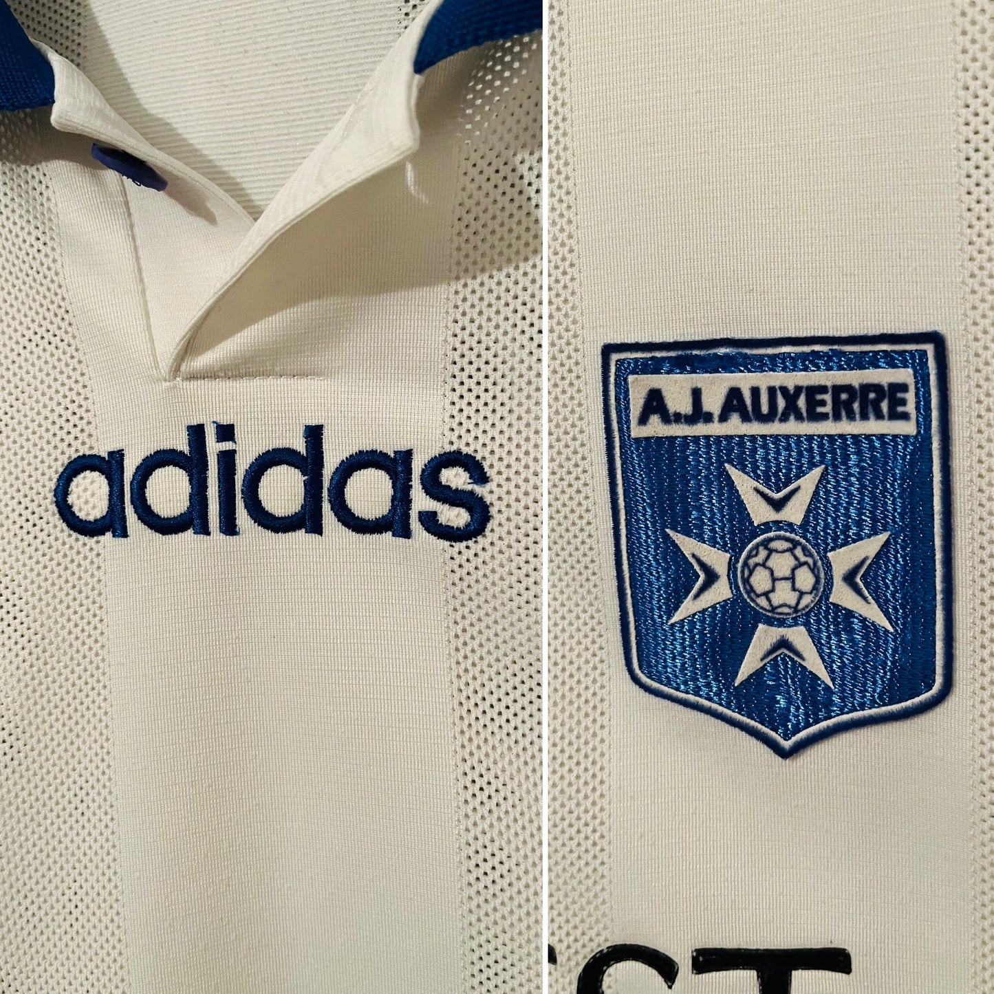 Auxerre home football shirt 1997/98 Large