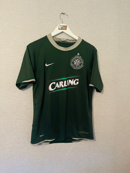 Glasgow Celtic away football shirt 2007/08 Nakamura Small