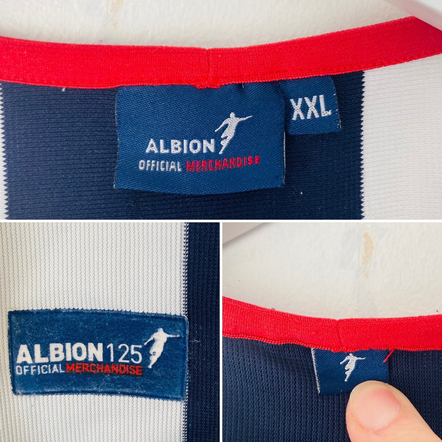 West Bromwich Albion home football shirt WBA
2003/04 XXL