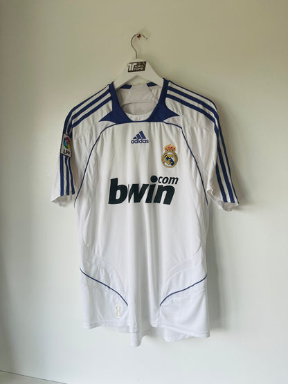 Real Madrid home football shirt 2007/08 Raul Large