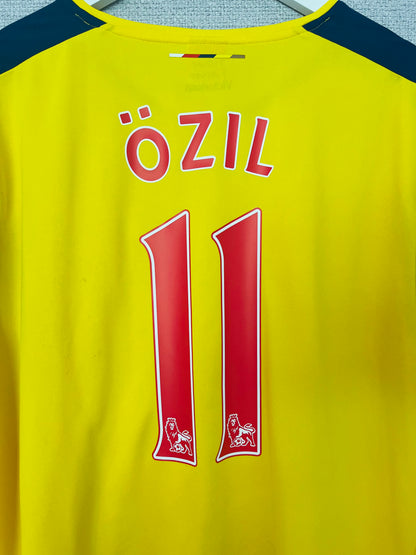 Arsenal away football shirt 2014/15 Ozil XXL