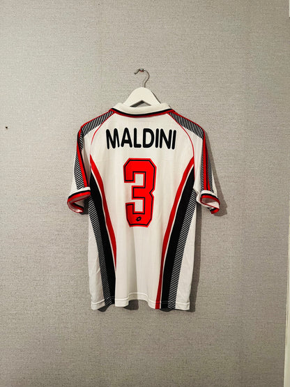 AC Milan away football shirt 1997/98 Maldini Medium