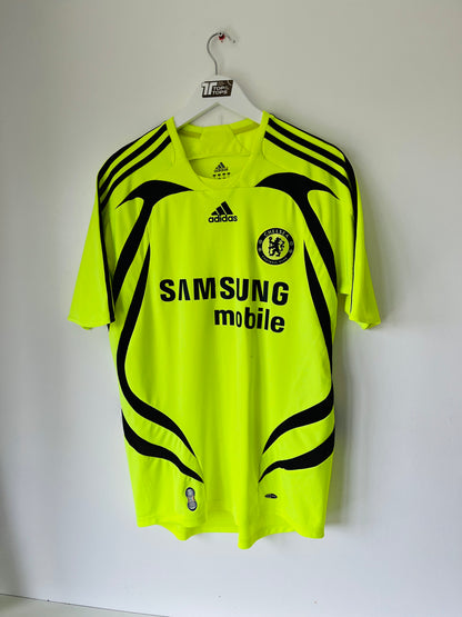 Chelsea away football shirt 2007/08 Drogba Medium