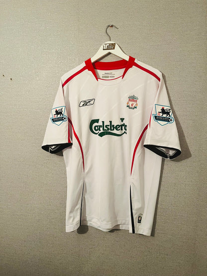 Liverpool away football shirt 2005/06 Gerrard Large