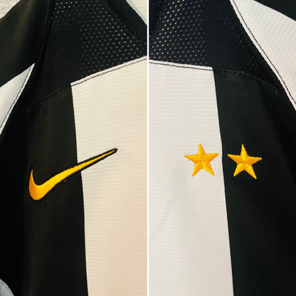 Juventus home football shirt 2004/05 Trezeguet Medium