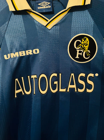 Chelsea home football shirt 1997/99 Zola Large