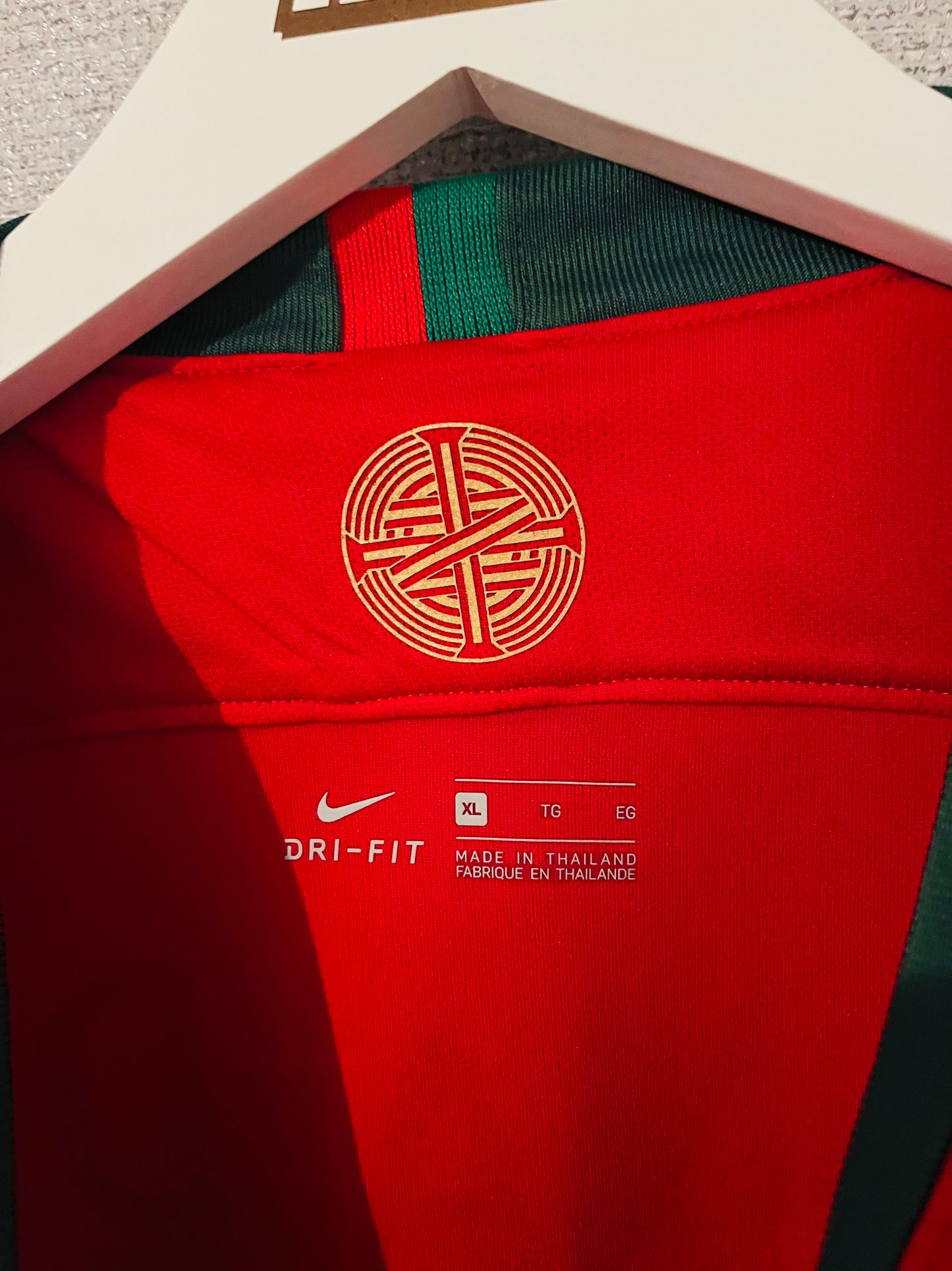 Portugal home football shirt 2018/19 CR7 XL