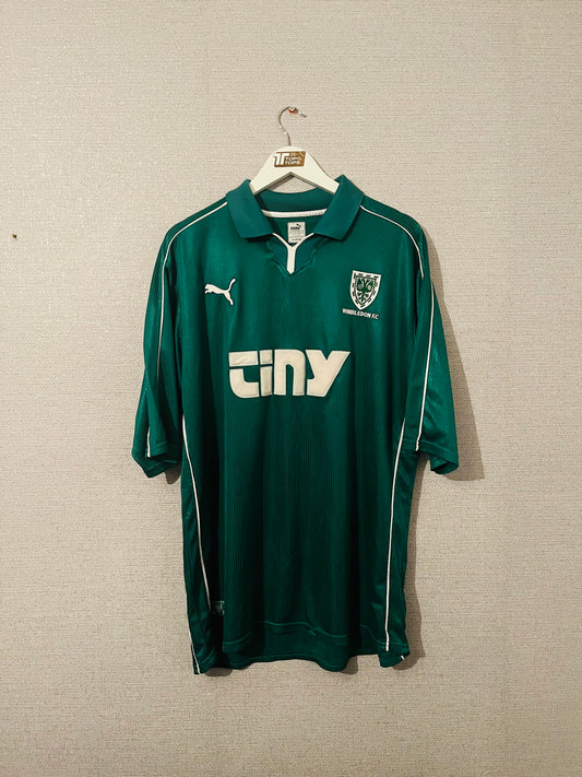 Wimbledon third football shirt 2000/01 XL