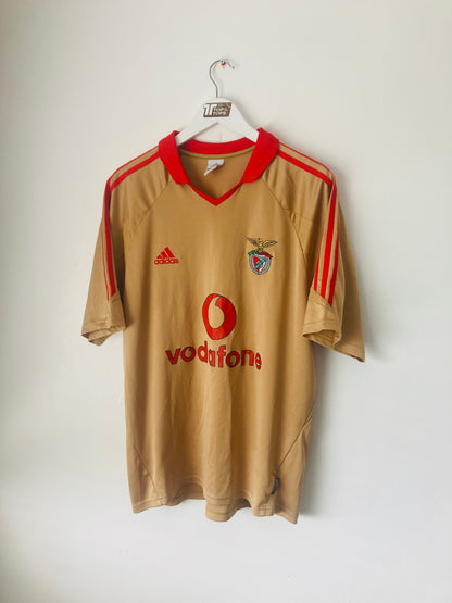 Benfica third centenary football shirt 2004/05 Nuno Gomes Large