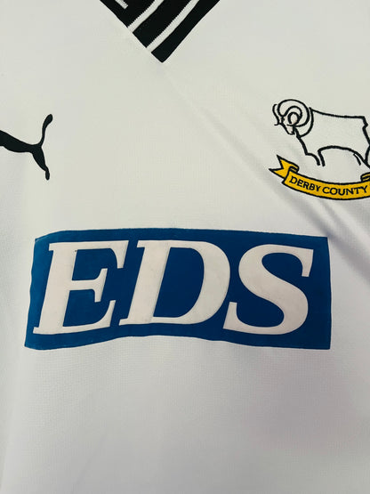 Derby County home football shirt 1999/2001 Sturridge Medium L/S