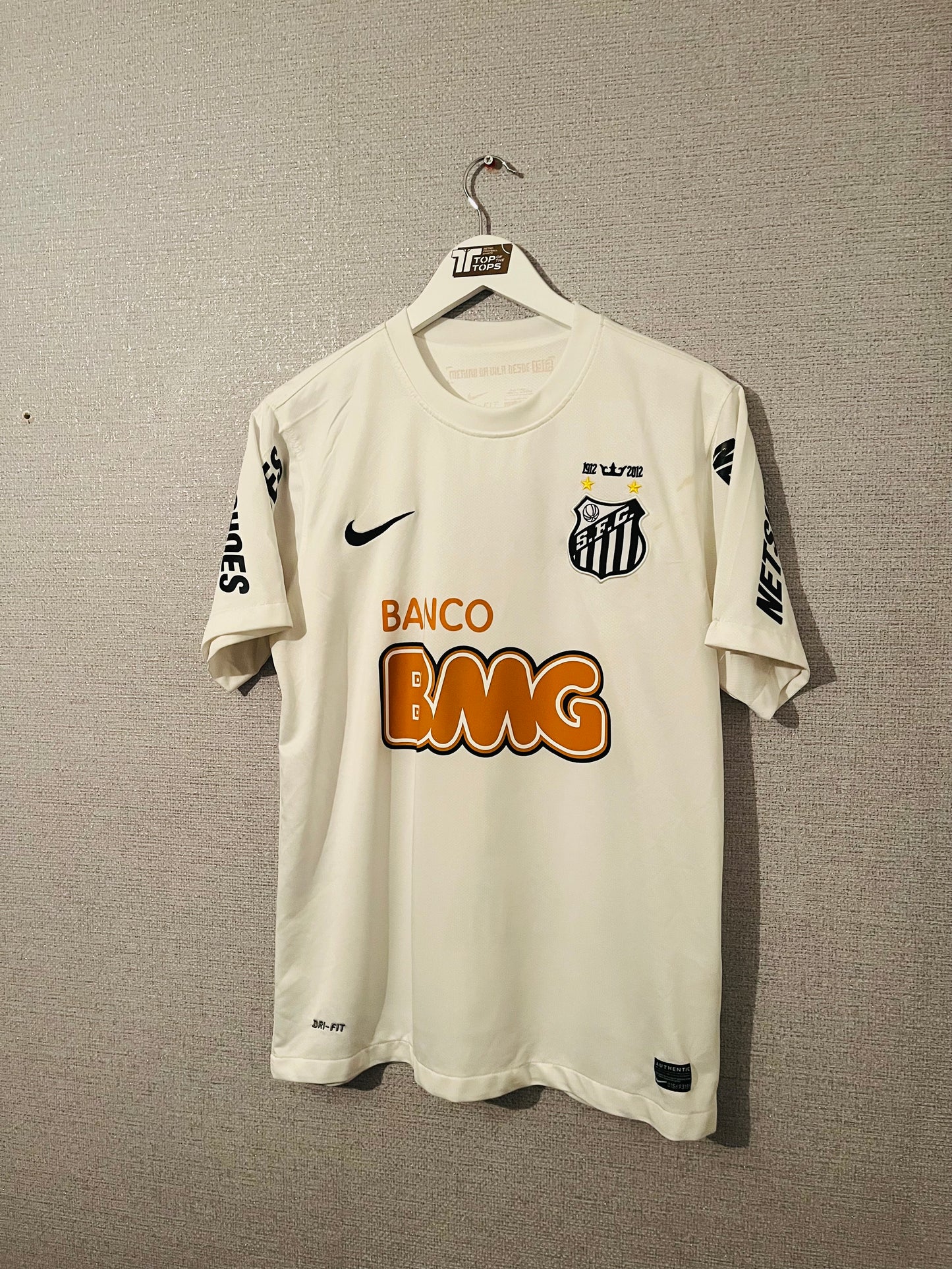 Santos home football shirt 2012/13 Neymar Jr Medium