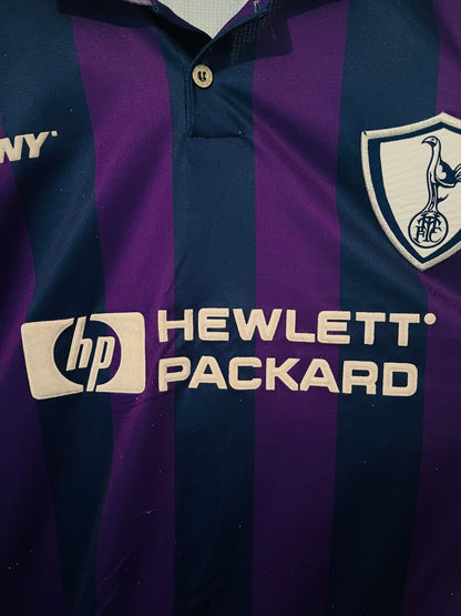 Tottenham Hotspur away football shirt 1995/97 Sheringham Large