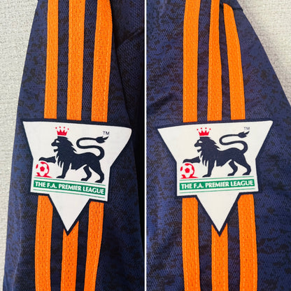 Newcastle United away football shirt 1997/98 Asprilla Large