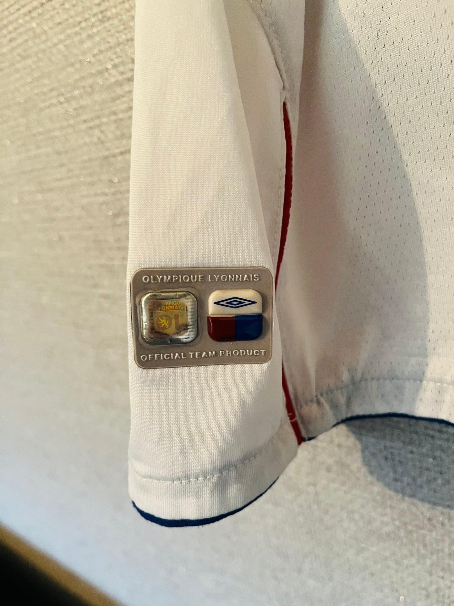 Olympique Lyonnaise Lyon home football shirt 2004/05 Juninho Large