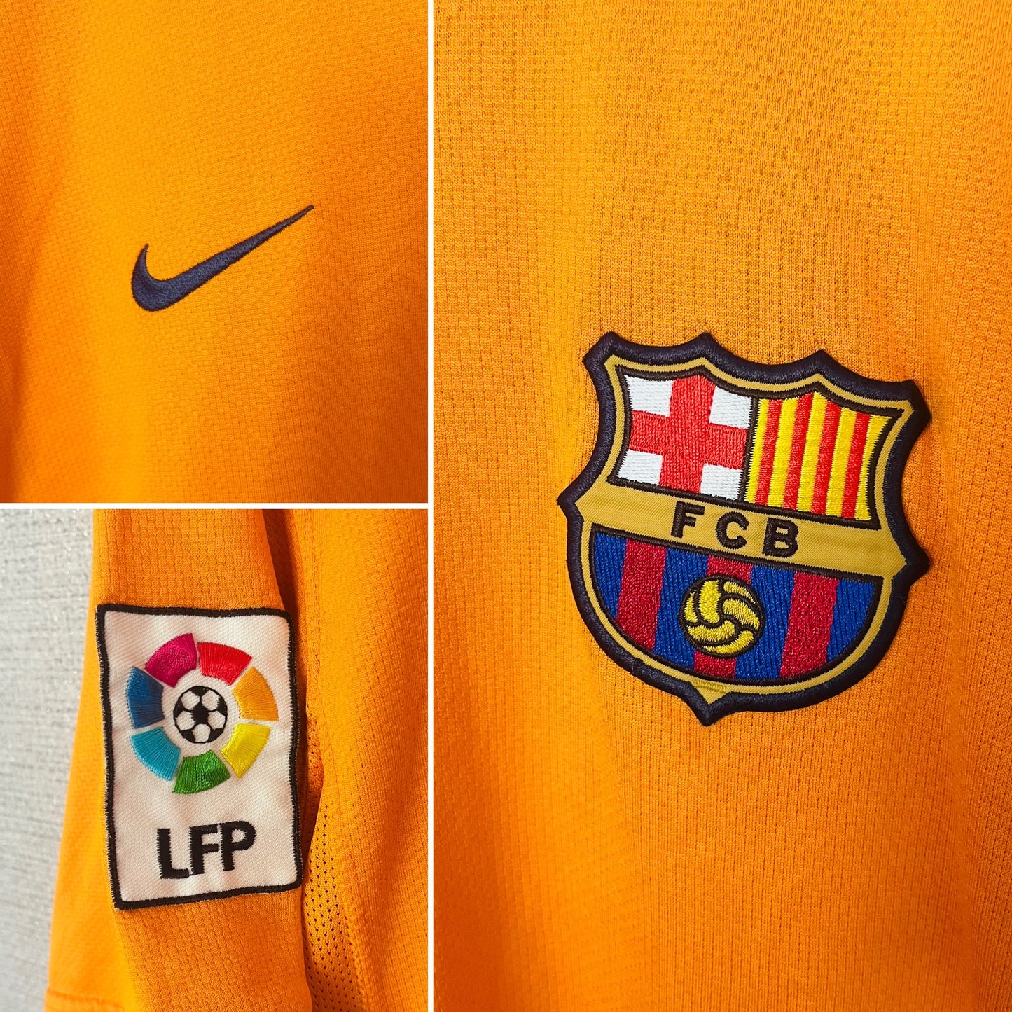 Barcelona away football shirt 2006/08 Ronaldinho XL
