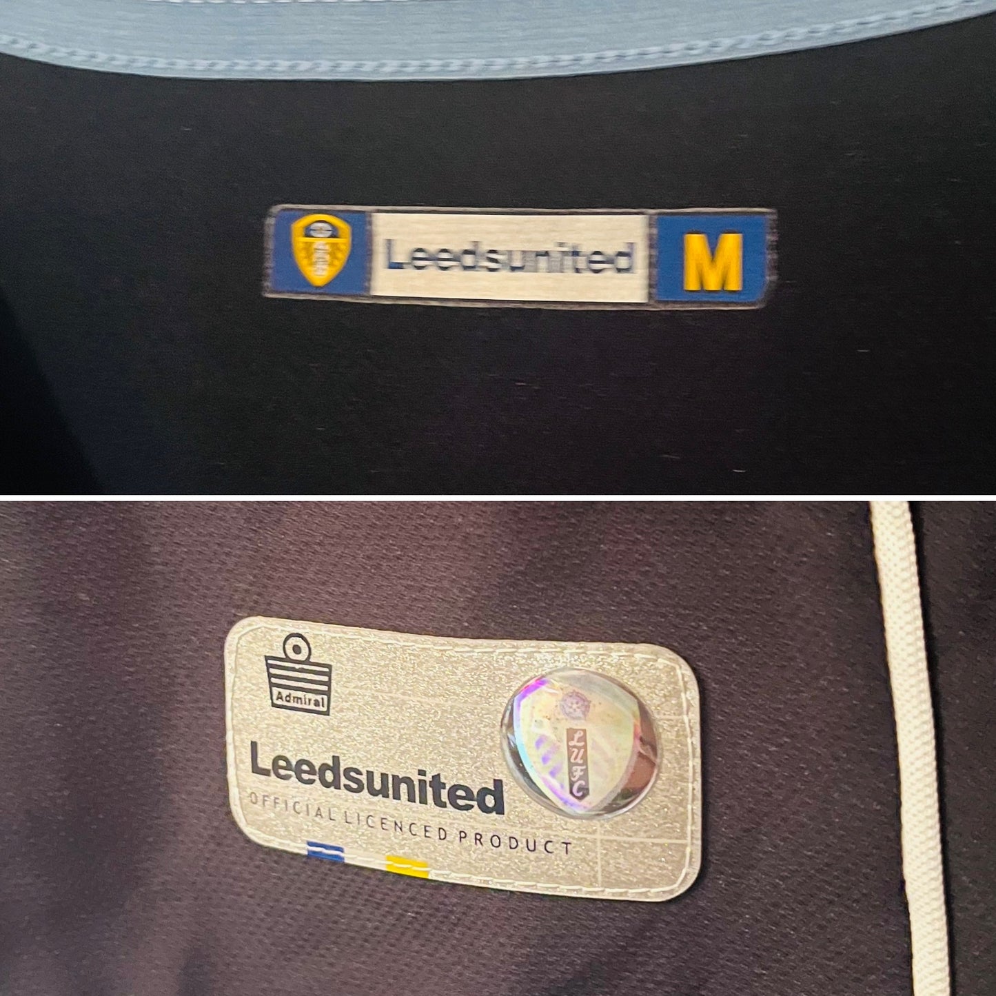 Leeds United away football shirt 2005/06 Healy Large