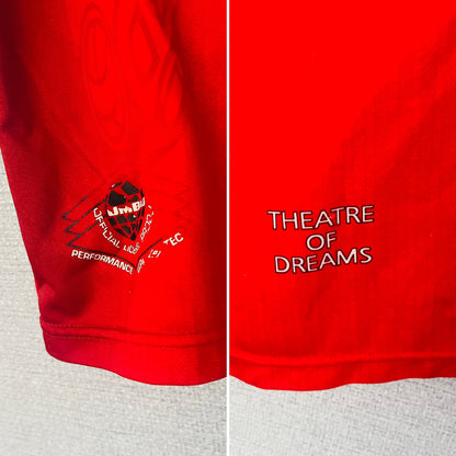 Manchester United home football shirt 1997/98 Beckham Medium