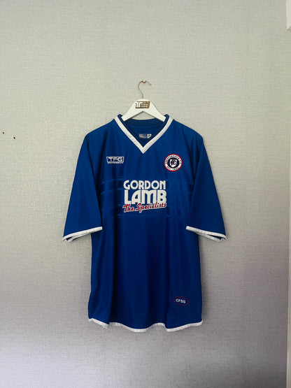 Chesterfield home football shirt
2001/02 XL