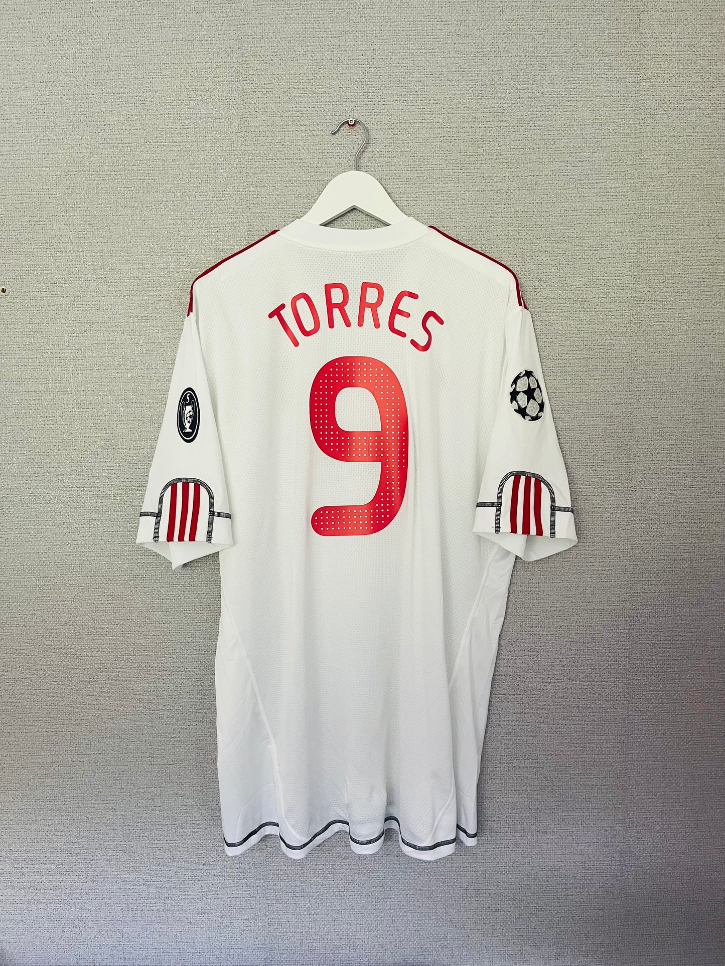 Liverpool third football shirt 2009/10 Torres XXL