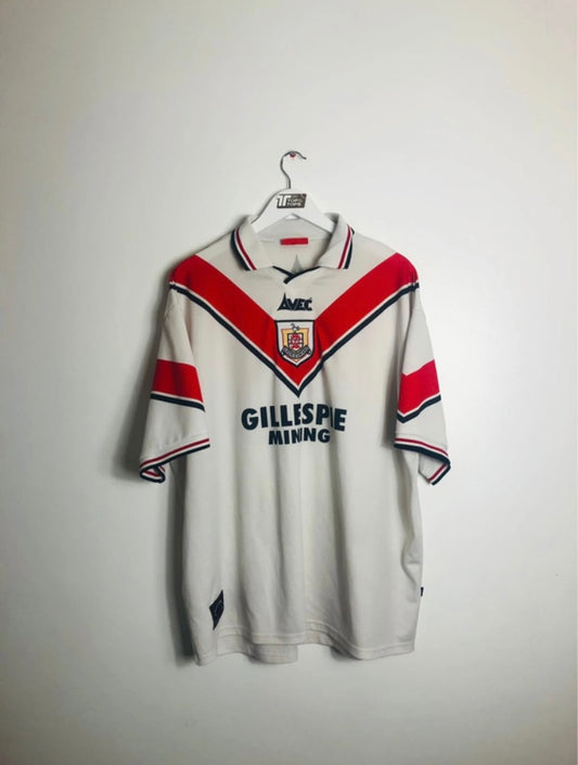 Airdrieonians home football shirt 1997/99 XXL