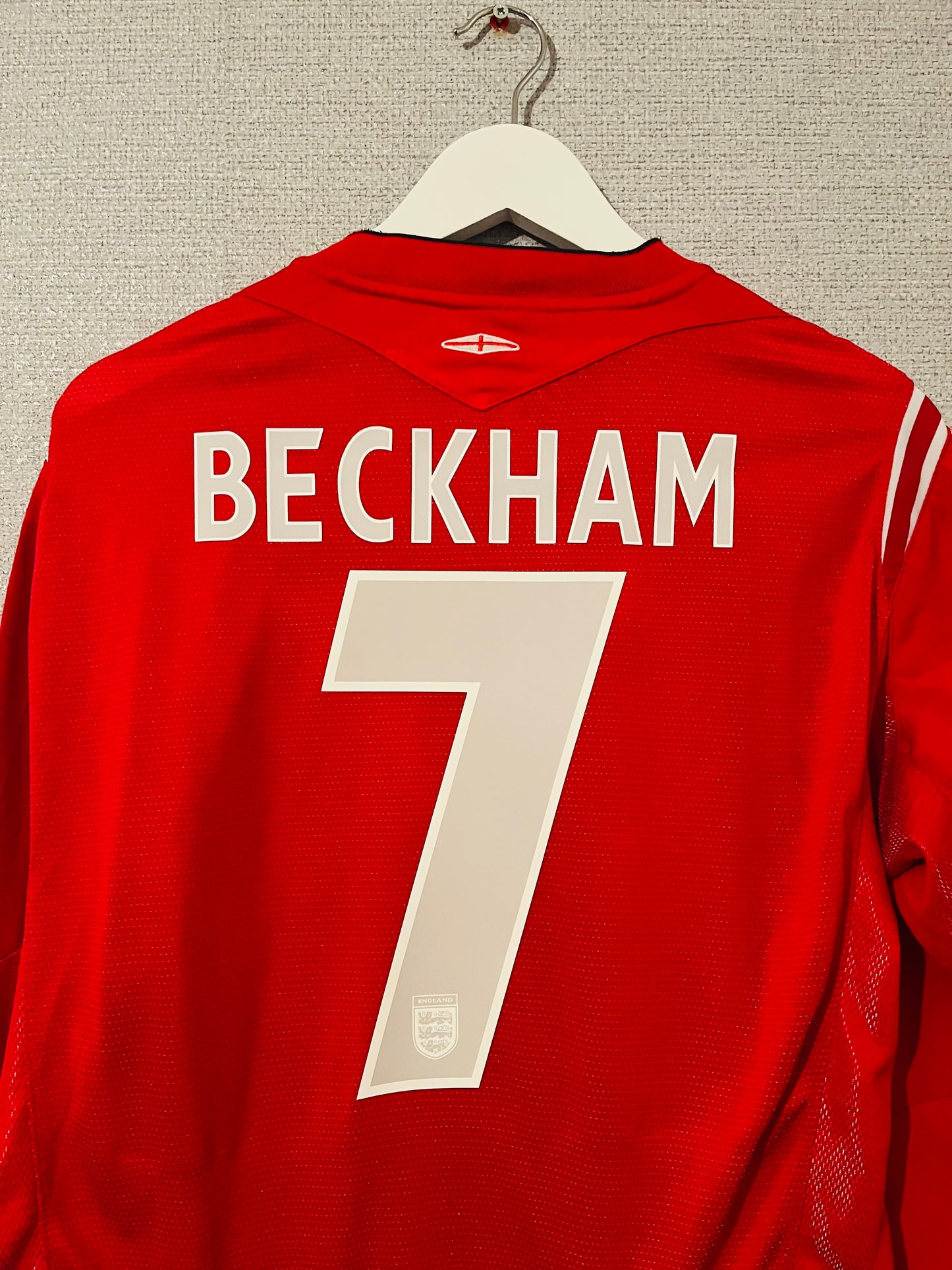 England away football shirt Euro 2004 Beckham Large