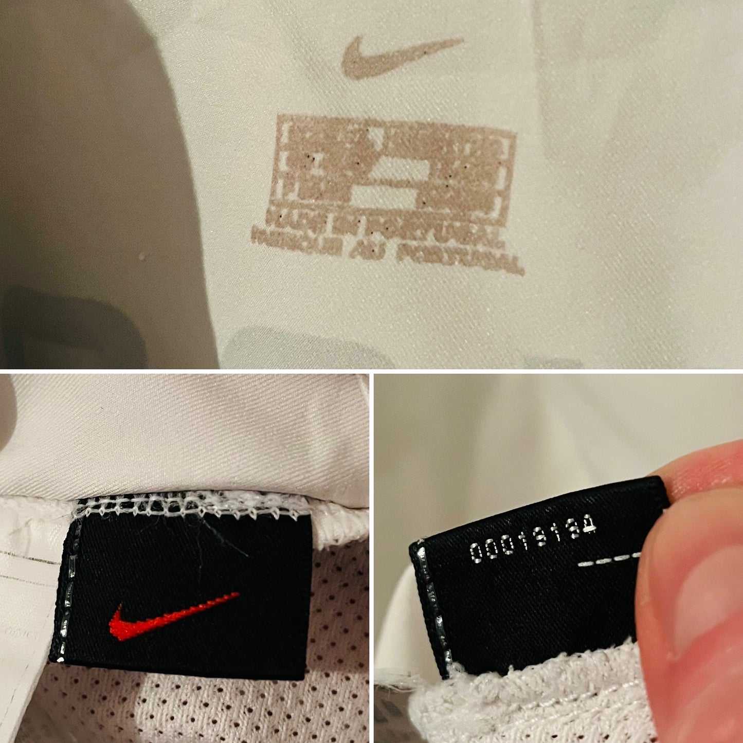 Portugal away football shirt 2002/04 Figo XL