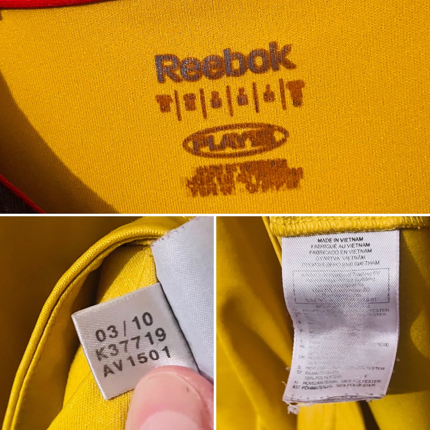 Lens home football shirt 2010/11 Varane Medium