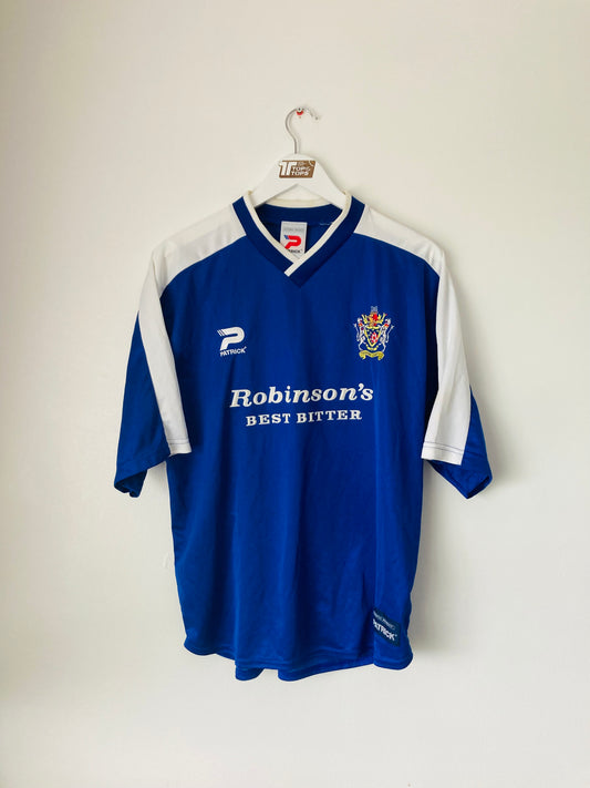 Stockport County home football shirt 2001/02 Large