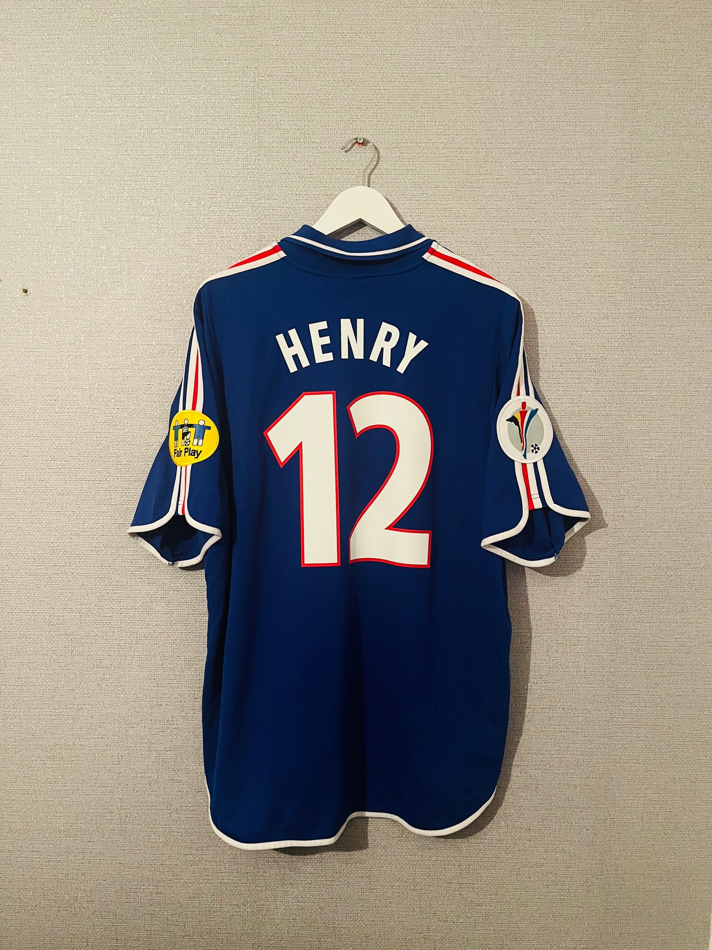 France home football shirt Euro 2000 Henry XXL