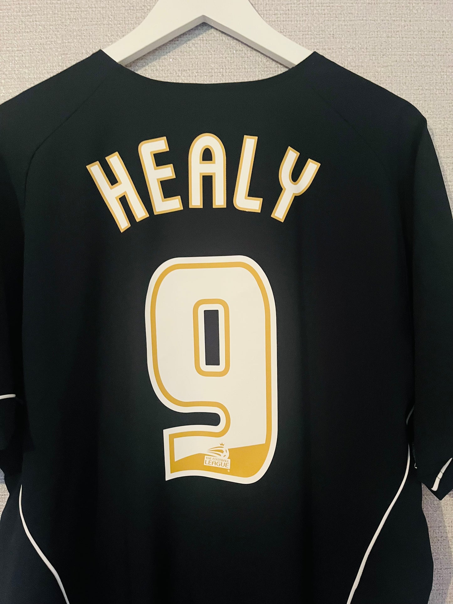 Leeds United away football shirt 2005/06 Healy Large