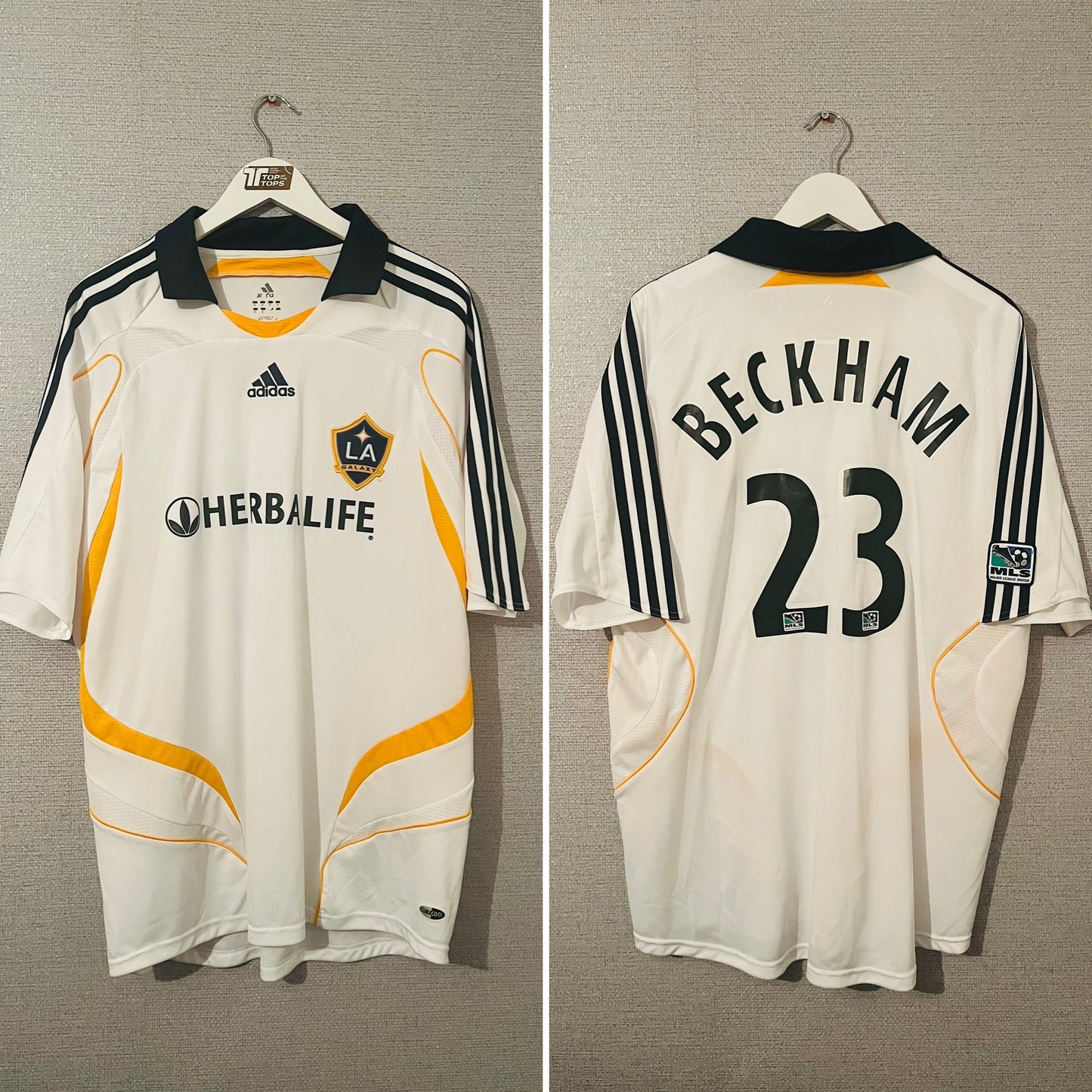LA Galaxy home football shirt
2007/08 Beckham XL